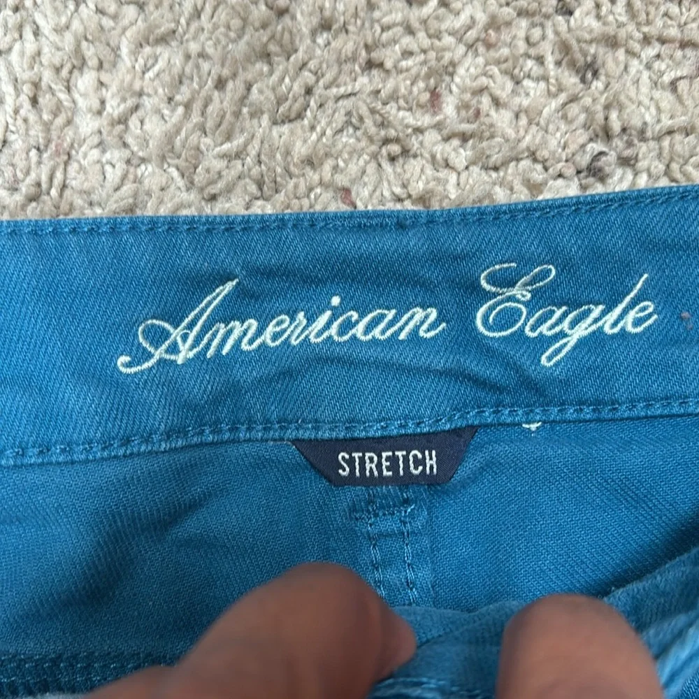 American Eagle blue jean shorts - Picture 2 of 4
